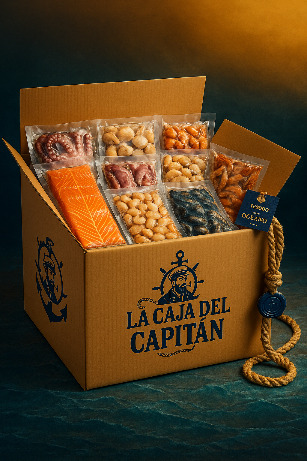 Caja XL – “Tesoro del Océano”